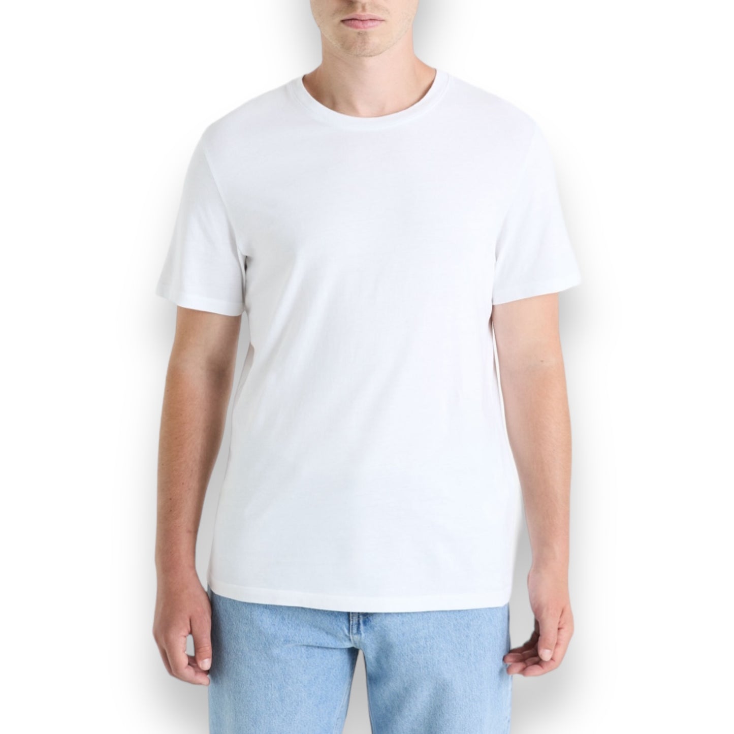 T-shirt col rond 100% coton